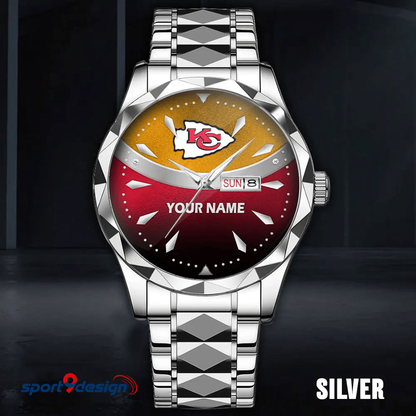 KCC - American Football Luxury Hand Watch Custom Any Name Gifts For Fan-Limitted Edition