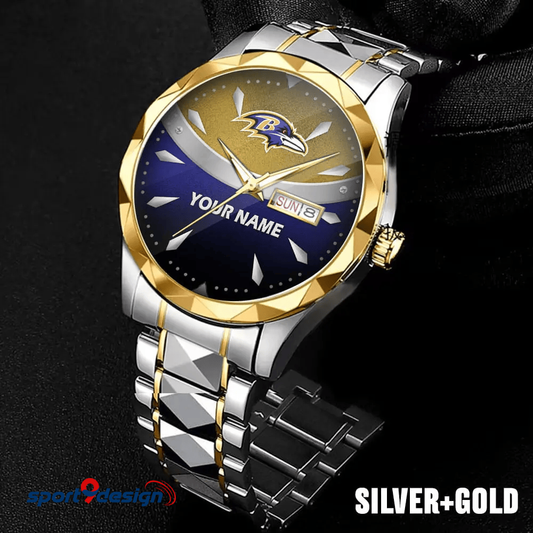 BAL - American Football Luxury Hand Watch Custom Any Name Gifts For Fan-Limitted Edition