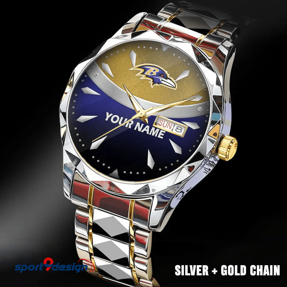 BAL - American Football Luxury Hand Watch Custom Any Name Gifts For Fan-Limitted Edition