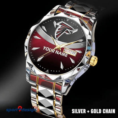 AF - American Football Luxury Hand Watch Custom Any Name Gifts For Fan-Limitted Edition
