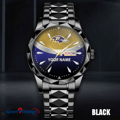 BAL - American Football Luxury Hand Watch Custom Any Name Gifts For Fan-Limitted Edition