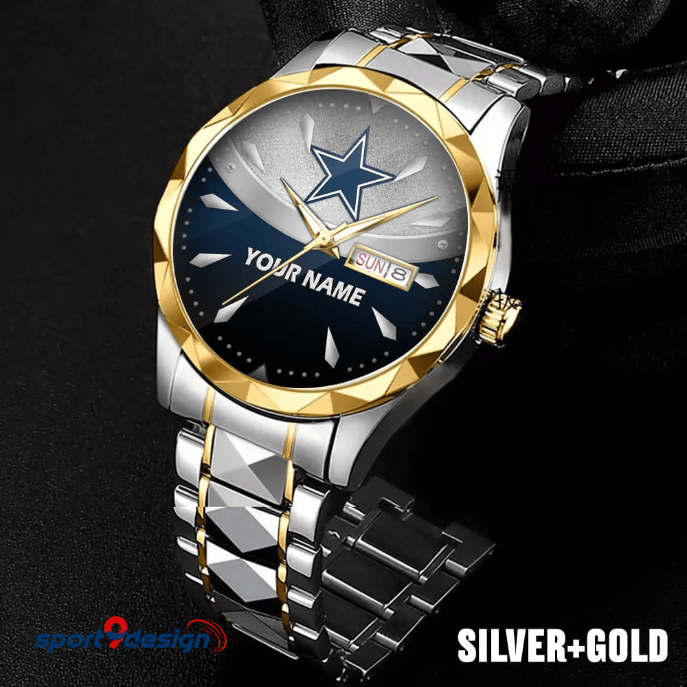 DC - American Football Luxury Hand Watch Custom Any Name Gifts For Fan-Limitted Edition