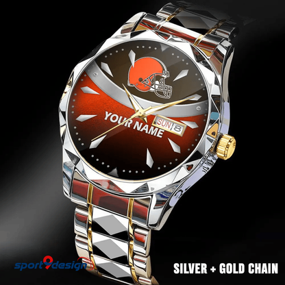CB - American Football Luxury Hand Watch Custom Any Name Gifts For Fan-Limitted Edition