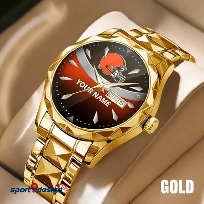 CB - American Football Luxury Hand Watch Custom Any Name Gifts For Fan-Limitted Edition