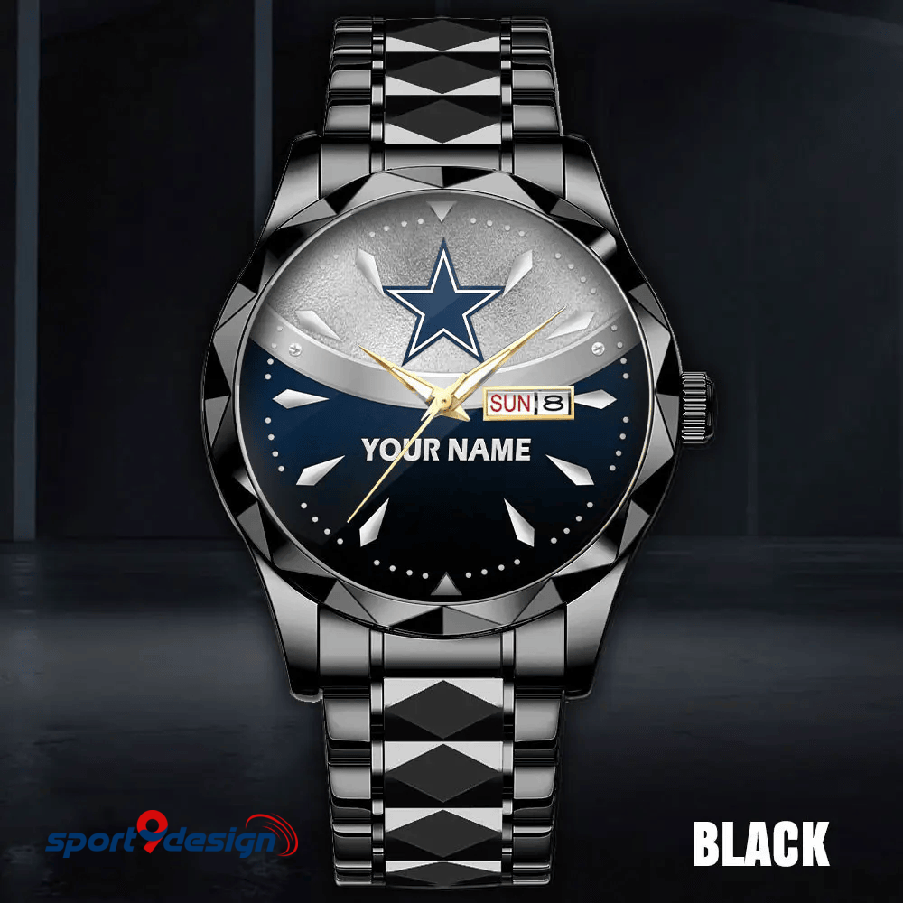DC - American Football Luxury Hand Watch Custom Any Name Gifts For Fan-Limitted Edition