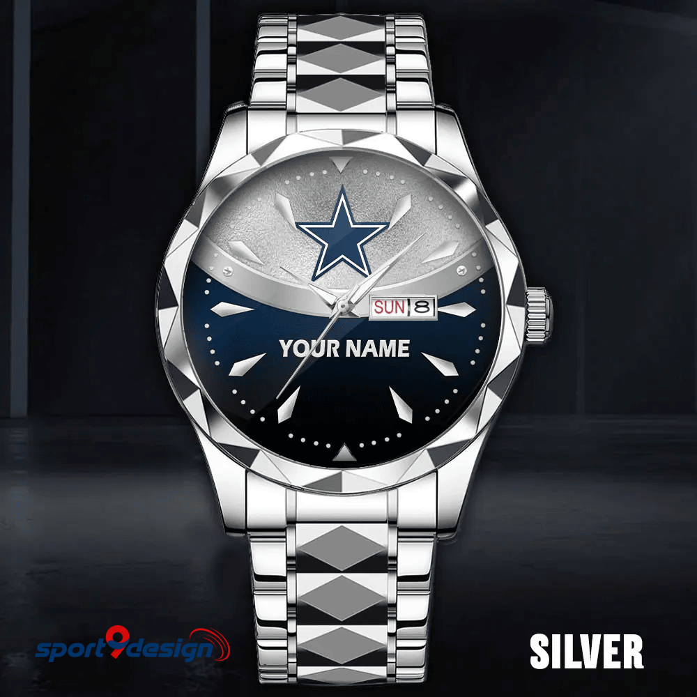 DC - American Football Luxury Hand Watch Custom Any Name Gifts For Fan-Limitted Edition