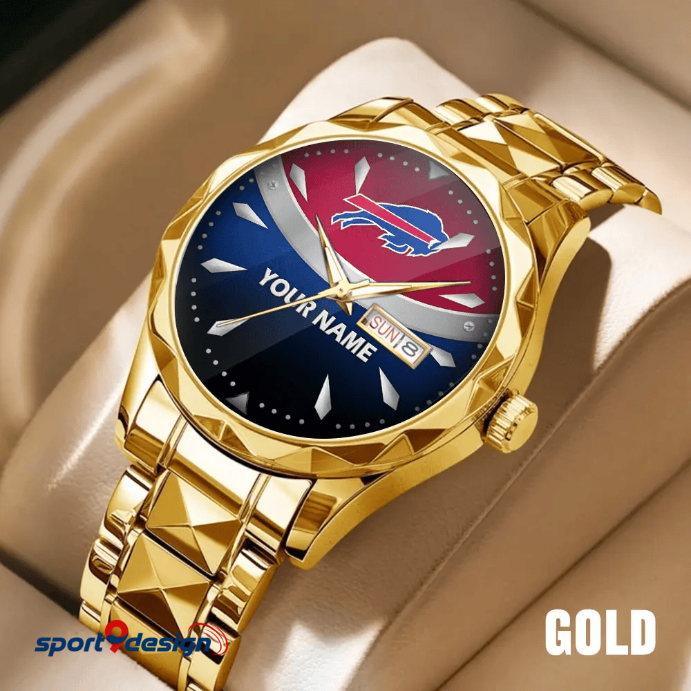 BB - American Football Luxury Hand Watch Custom Any Name Gifts For Fan-Limitted Edition