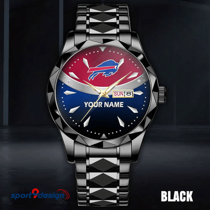 BB - American Football Luxury Hand Watch Custom Any Name Gifts For Fan-Limitted Edition