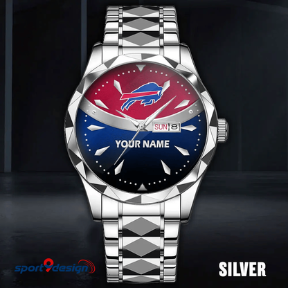 BB - American Football Luxury Hand Watch Custom Any Name Gifts For Fan-Limitted Edition