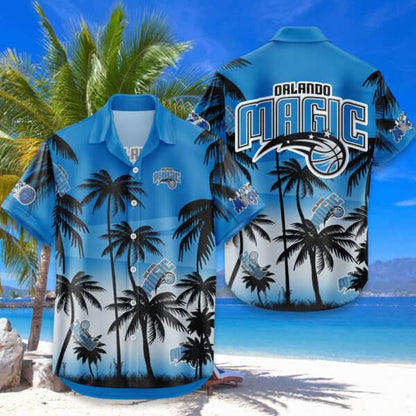 OM Hawaiian Shirt Coconut Tree