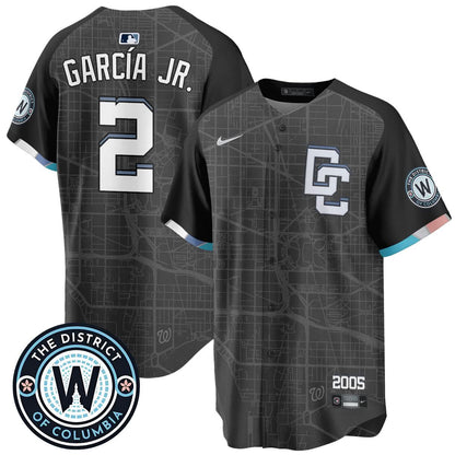 Men's Washington Nationals 2025 City Connect Limited Jersey - All Stitched