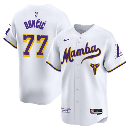 Men's Los Angeles Lakers Kobe Bryant Mamba Vapor Baseball Jersey - All Stitched