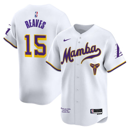 Men's Los Angeles Lakers Kobe Bryant Mamba Vapor Baseball Jersey - All Stitched