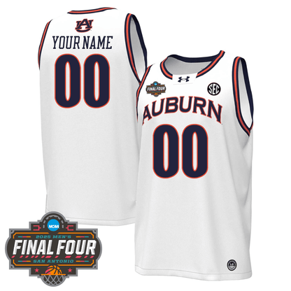 Auburn Tigers Men's Basketball 24/25 Jersey - Final Four Patch