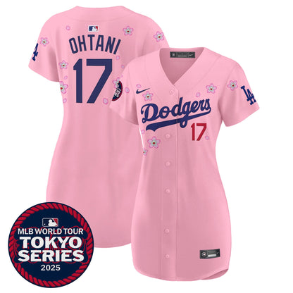 Women's Dodgers Tokyo Series 2025 Baseball Dress - Stitched