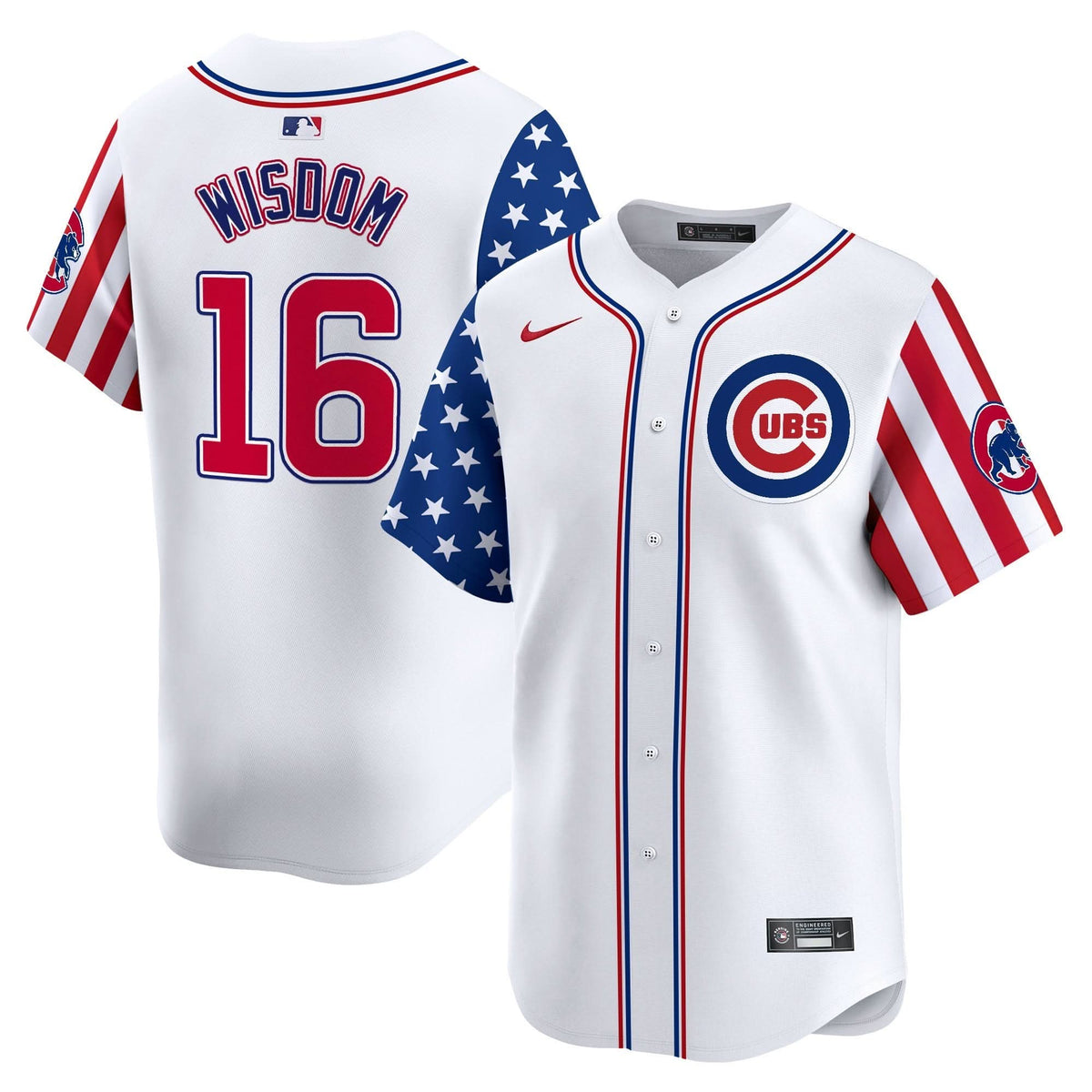 Men's Chicago Cubs 2025 Memorial Day Vapor Premier Limited Jersey - All Stitched