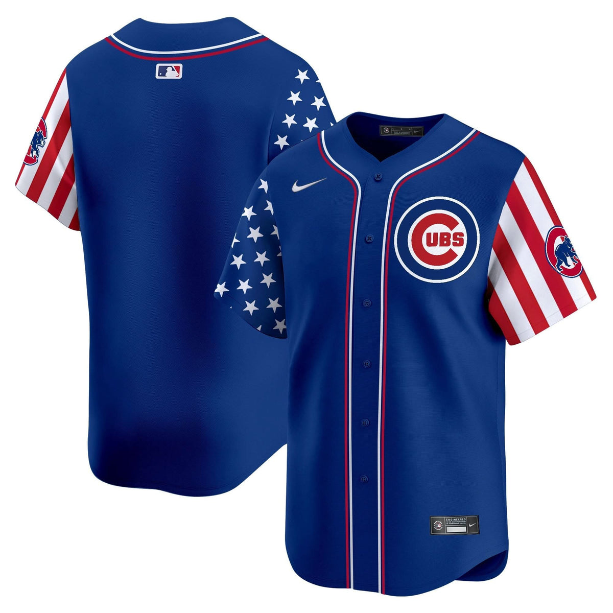 Men's Chicago Cubs 2025 Memorial Day Vapor Premier Limited Jersey - All Stitched