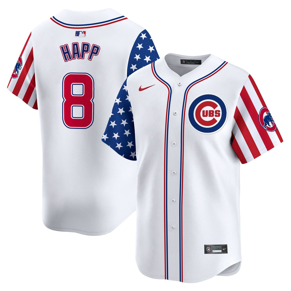 Men's Chicago Cubs 2025 Memorial Day Vapor Premier Limited Jersey - All Stitched