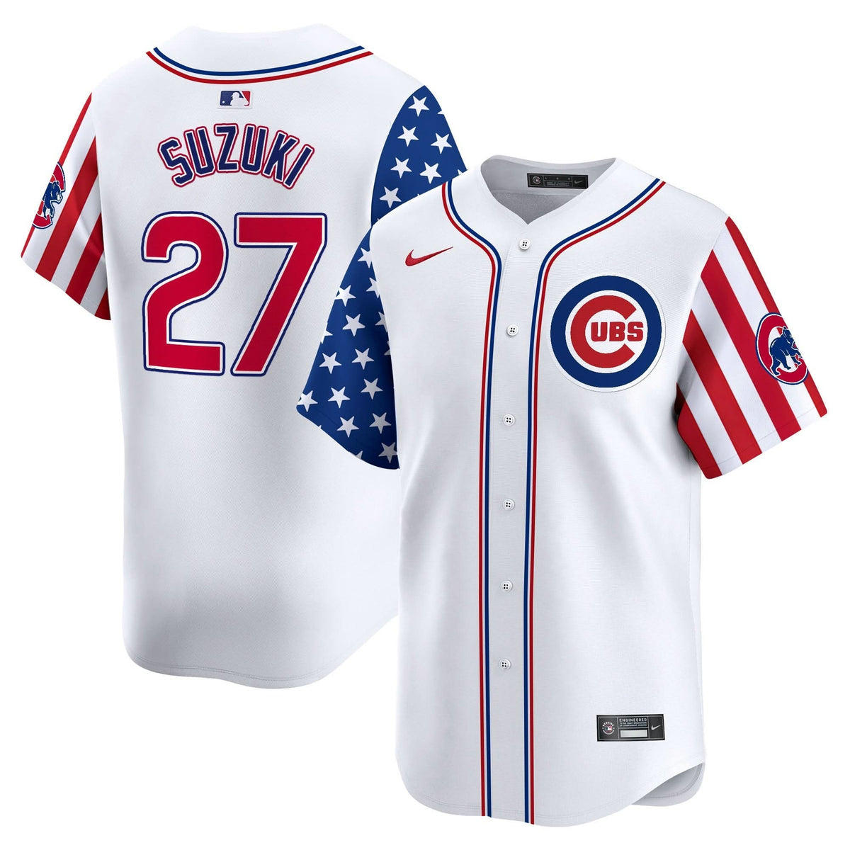 Men's Chicago Cubs 2025 Memorial Day Vapor Premier Limited Jersey - All Stitched