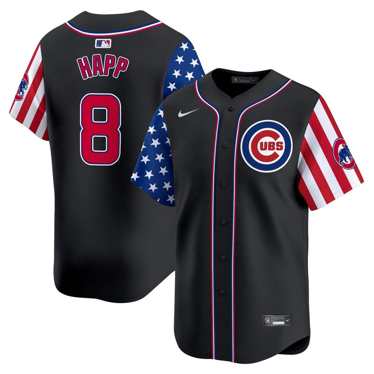 Men's Chicago Cubs 2025 Memorial Day Vapor Premier Limited Jersey - All Stitched