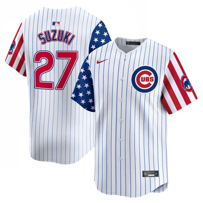 Men's Chicago Cubs 2025 Memorial Day Vapor Premier Limited Jersey - All Stitched