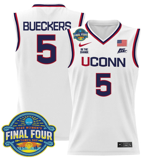 UConn Huskies 2025 Big Eat Women's Final Four Patch Lightweight Basketball Jersey - All Stitched