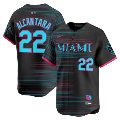Miami Marlins 2025 City Connect Vapor Premier Limited Jersey - All Stitched