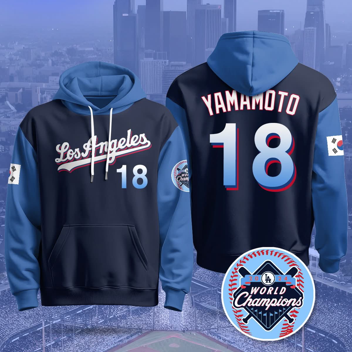 LAD Korean Heritage Night Hoodie - Stitched