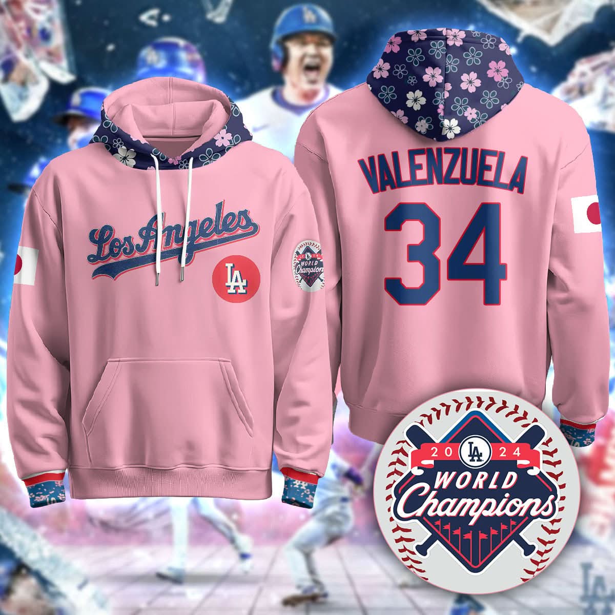 LAD Japanese Heritage Night Hoodie - Stitched