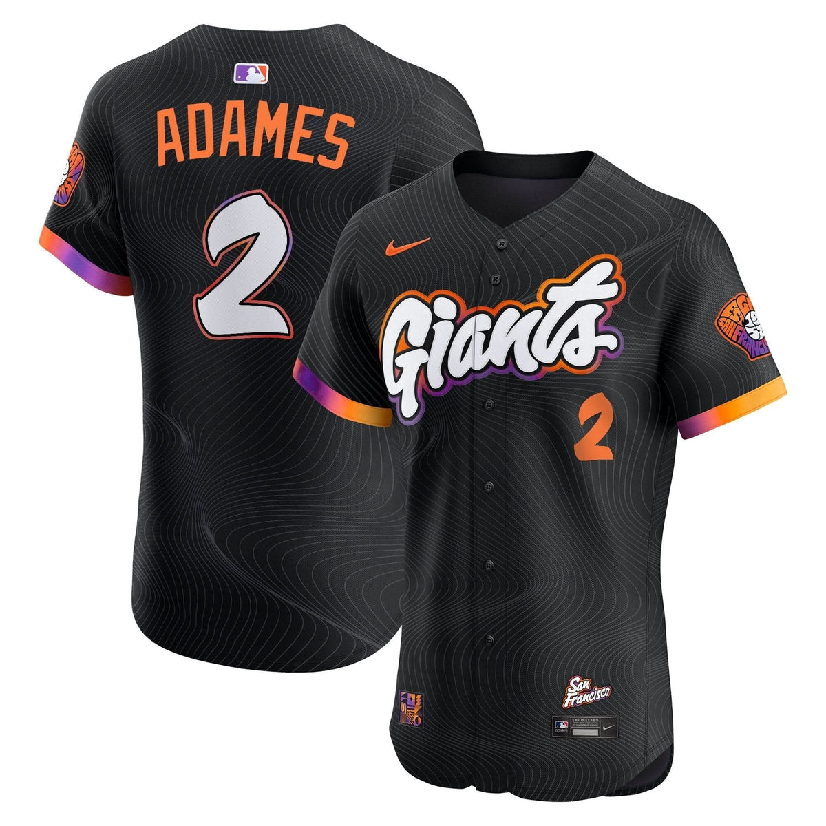 San Francisco Giants 2025 City Connect Vapor Premier Elite Jersey - All Stitched