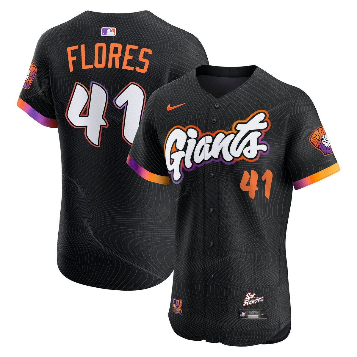San Francisco Giants 2025 City Connect Vapor Premier Elite Jersey - All Stitched