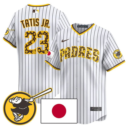 San Diego Padres Japanese Heritage Jersey - All Stitched
