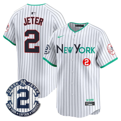 Men's New York Yankees City Connect Vapor Premier Limited Jersey - All Stitched