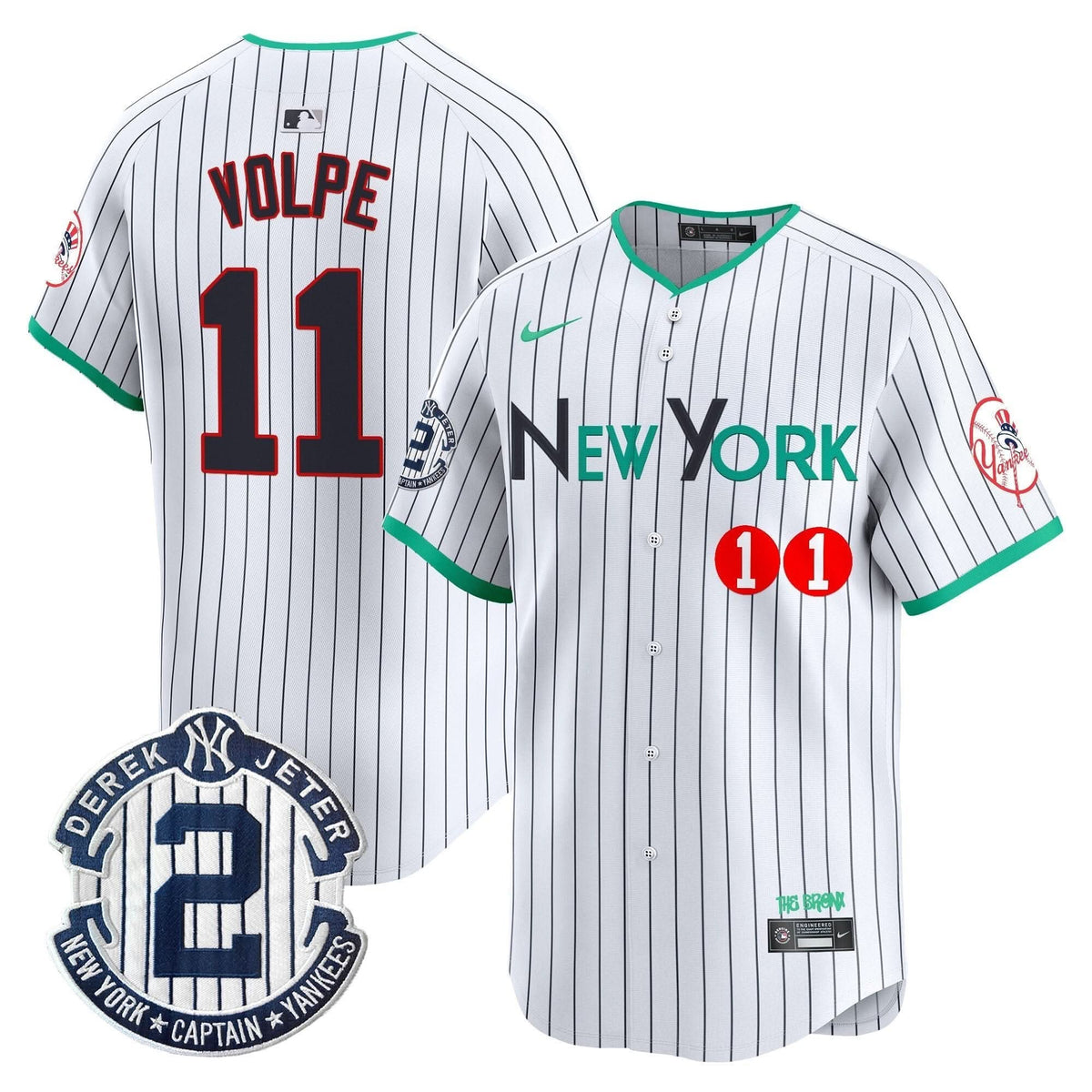 Men's New York Yankees City Connect Vapor Premier Limited Jersey - All Stitched