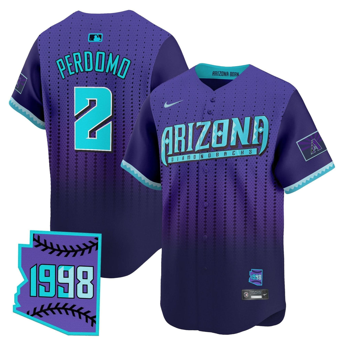 Arizona Diamondbacks 2025 City Connect Vapor Premier Limited Jersey - Stitched