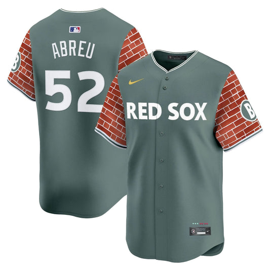 Boston Red Sox 2025 Fenway Red Brick Style Vapor Premier Limited Jersey - Stitched