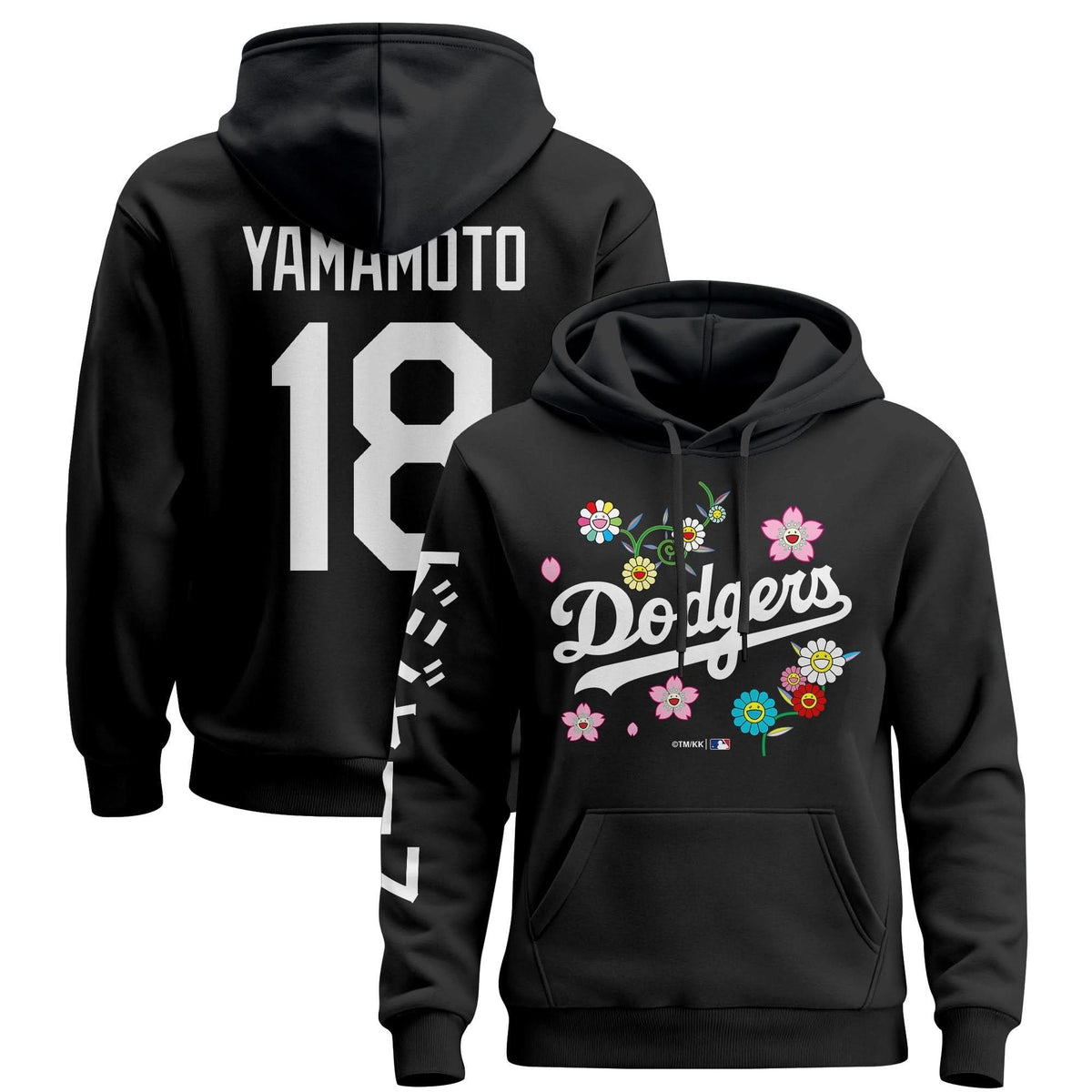 Men's Dodgers x Takashi Murakami 2025 Pullover Hoodie - Stitched