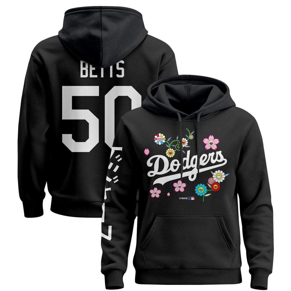 Men's Dodgers x Takashi Murakami 2025 Pullover Hoodie - Stitched