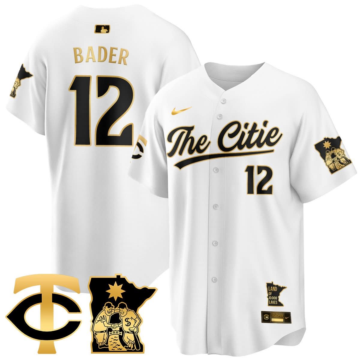Men's Minnesota Twins City Connect Concept Jersey - All Stitched