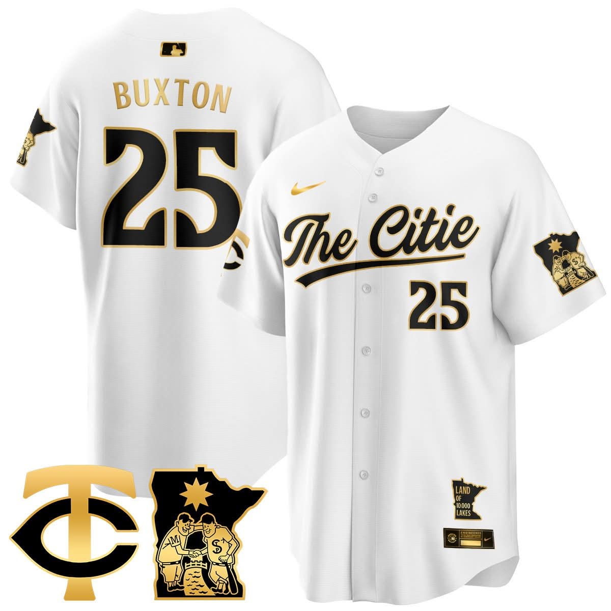 Men's Minnesota Twins City Connect Concept Jersey - All Stitched