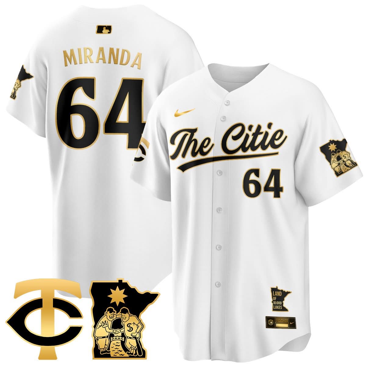Men's Minnesota Twins City Connect Concept Jersey - All Stitched