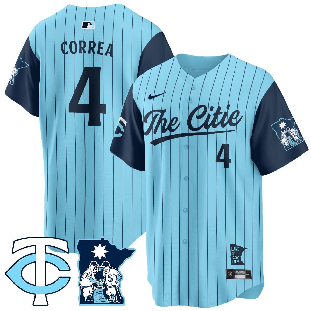 Minnesota Twins City Connect Concept Jersey - All Stitched
