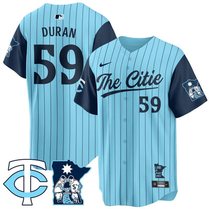 Men's Minnesota Twins City Connect Concept Jersey - All Stitched