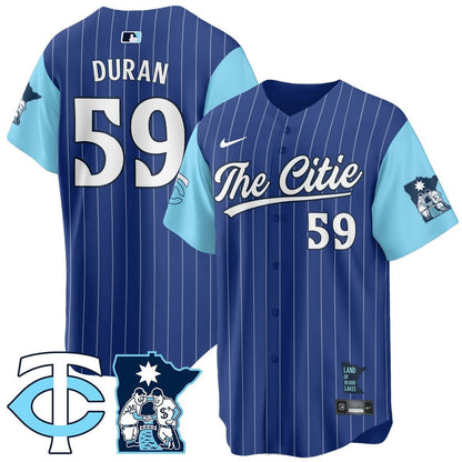 Men's Minnesota Twins City Connect Concept Jersey - All Stitched