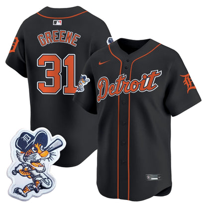 Men's Detroit Tigers Paws Patch Vapor Premier Limited Jersey - All Stitched