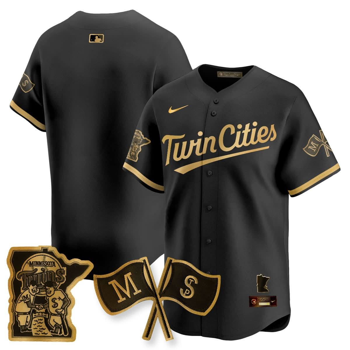 Men's Minnesota Twins Alternate Limited Jersey - All Stitched