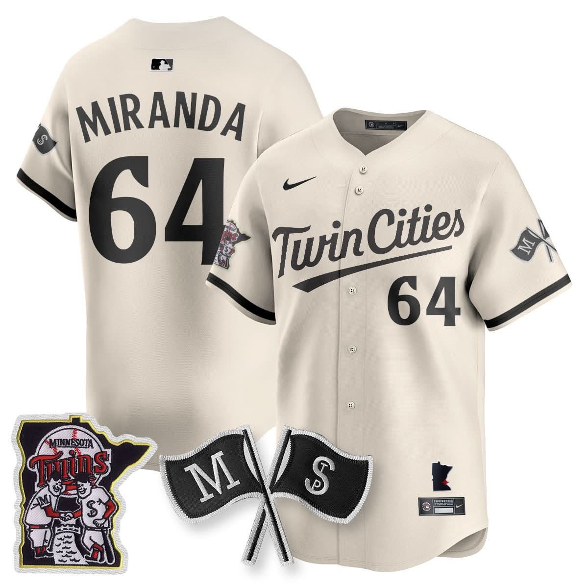 Men's Minnesota Twins Alternate Limited Jersey - All Stitched