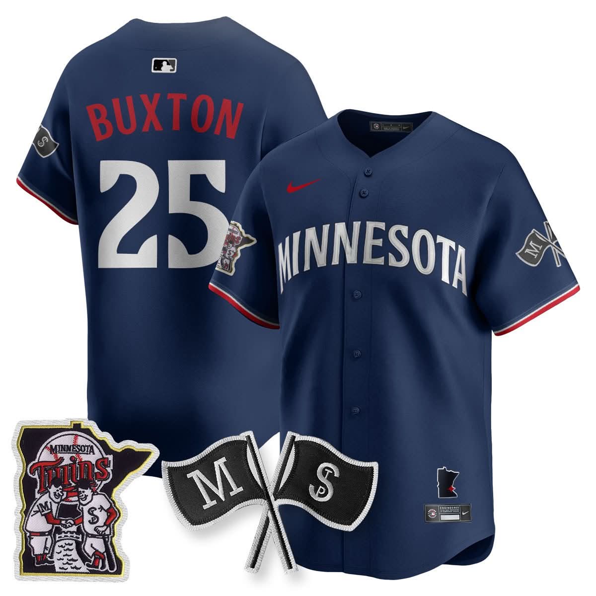 Men's Minnesota Twins Alternate Limited Jersey - All Stitched