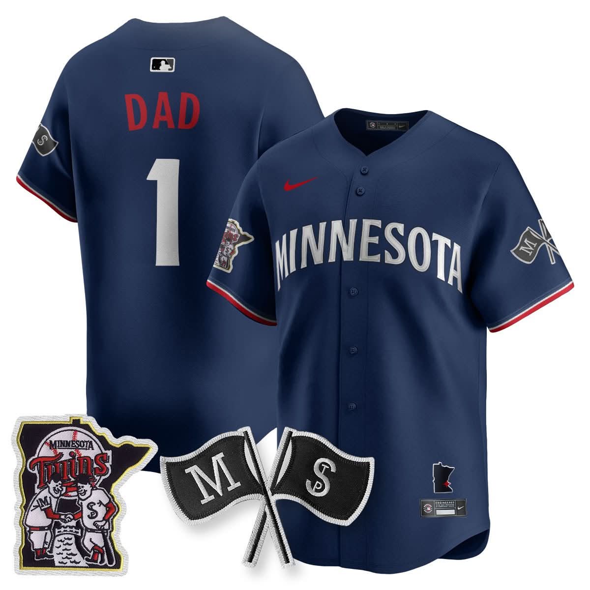 Men's Minnesota Twins Alternate Limited Jersey - All Stitched