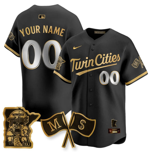 Custom Name/Gender Minnesota Twins Alternate Limited Jersey - All Stitched